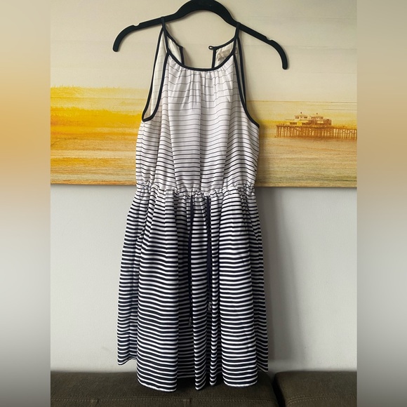 Banana Republic ombré stripe halter dress - Picture 4 of 4